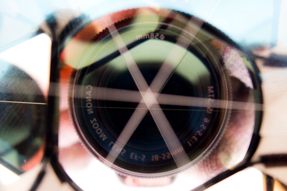 Lens camera canon