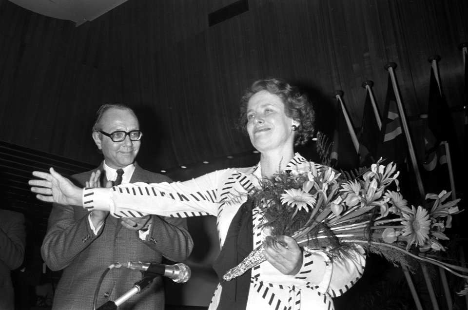 VVD-congres in Breda mevrouw Van Someren neemt afscheid van publiek, Bestanddeelnr 927-8060
