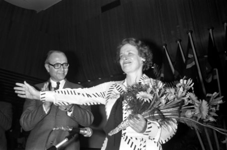 VVD-congres in Breda mevrouw Van Someren neemt afscheid van publiek, Bestanddeelnr 927-8060