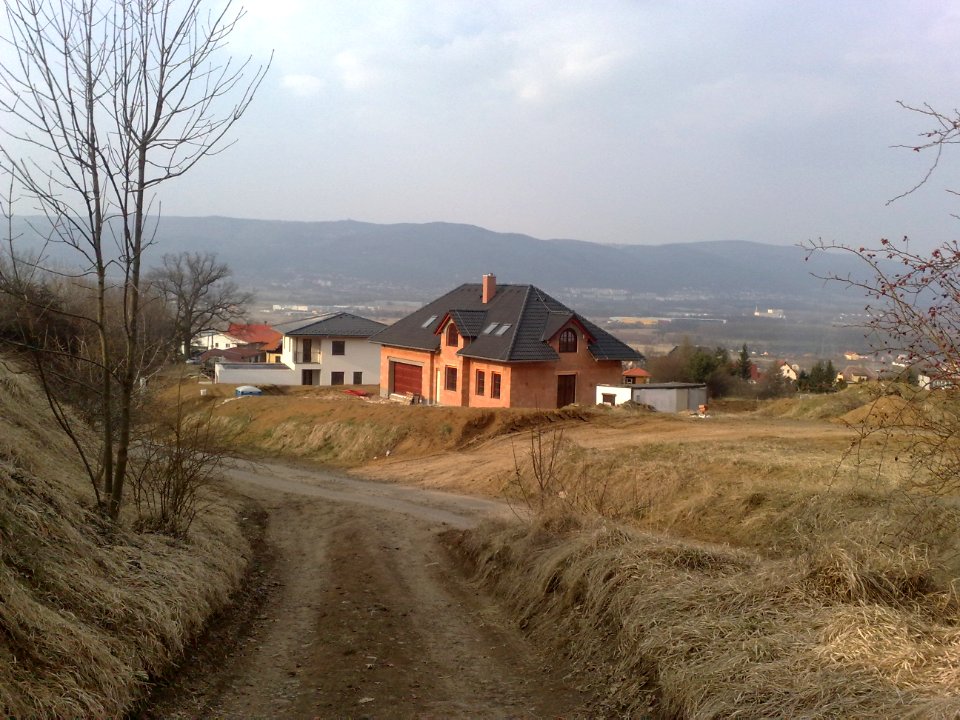 Vystavba mezi obcemi Drahkov a Suche A