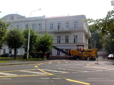 Vytváření kruháku u Nových lázní - začátek července 2013 11