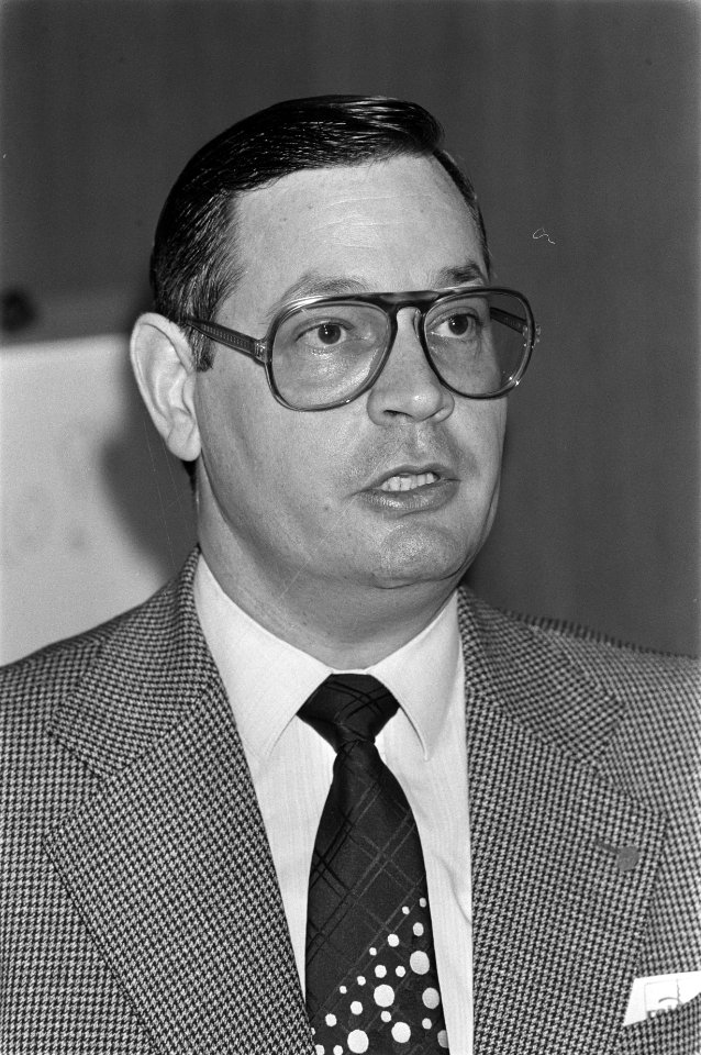 W. J. de Boer , voorzitter KNAU, Bestanddeelnr 931-4136