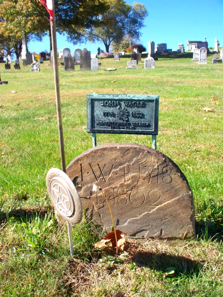 Wagle (John), Brush Creek Cemetery, 2015-10-26, 01