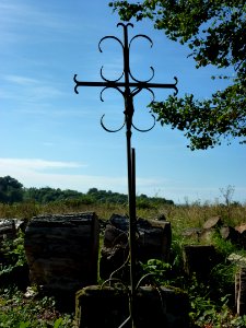 Wagnon (Ardennes) croix de chemin