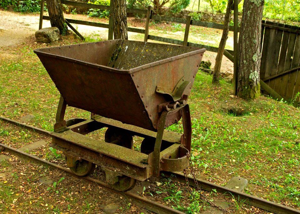 Wagonnet de mine Regourdou