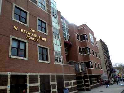 W Haywood Burns School Bwy Inwood jeh