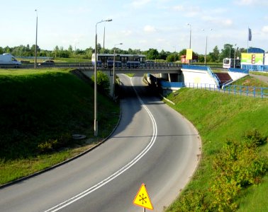 Węzeł drogowy k Auchan Bydg