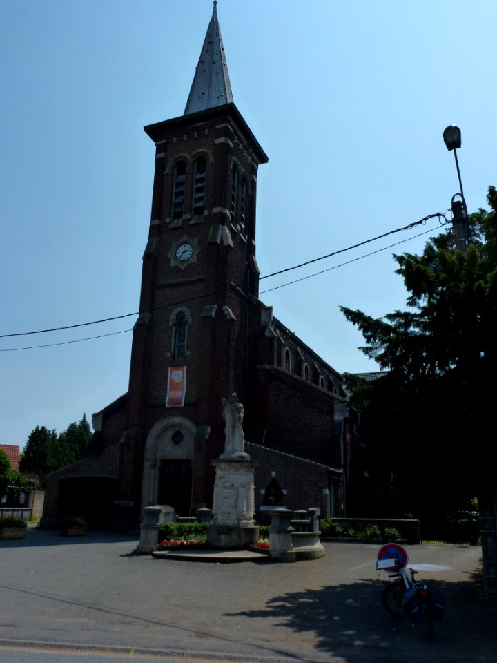 Wahagnies (Nord, Fr) église