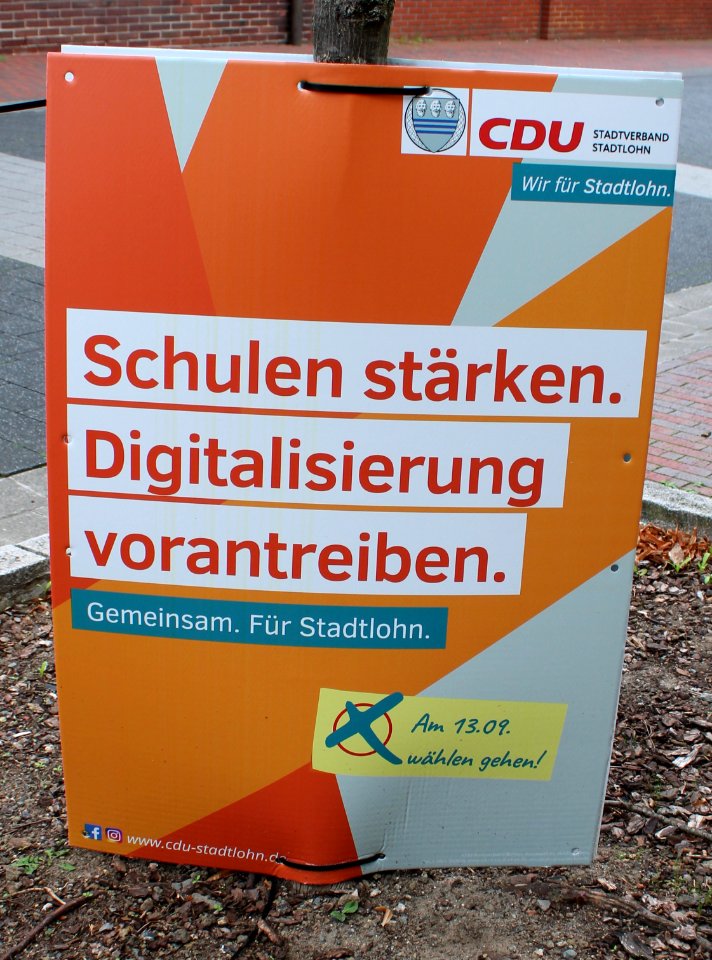 Wahlplakat Kommunalwahl 2020 NRW 01