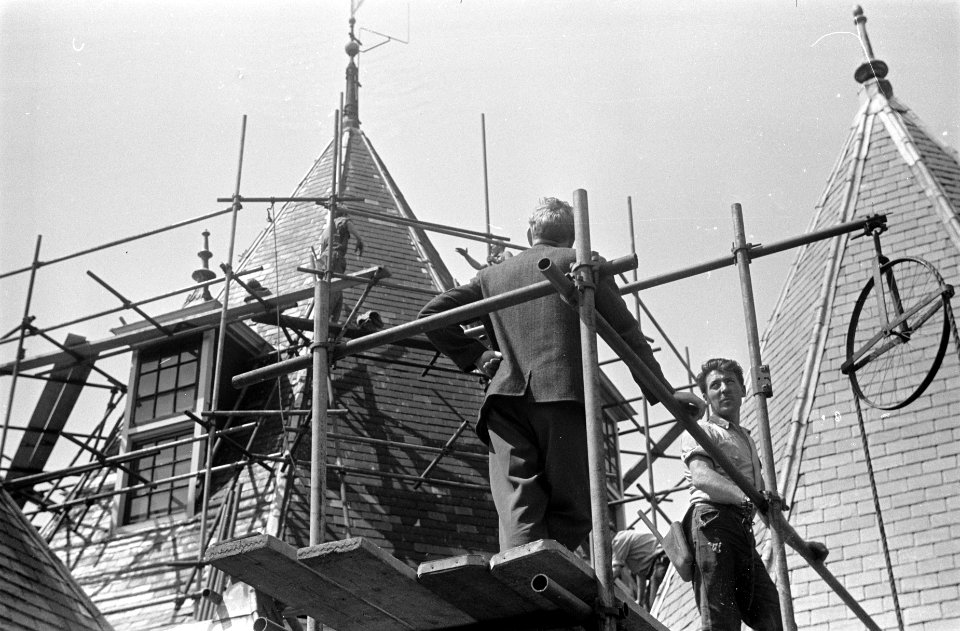 Waaggebouw in steigers, Bestanddeelnr 912-6241