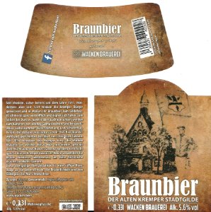 Wacken Brauerei - Braunbier der alten Kremper Stadtgilde