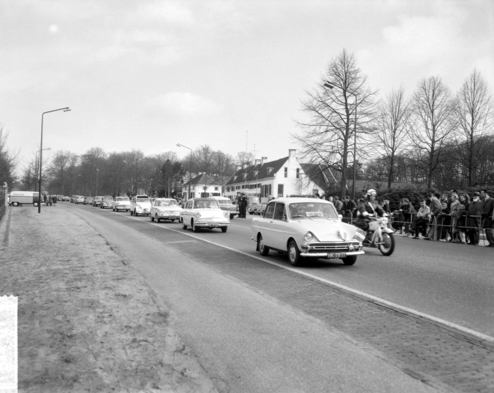 Wachtende mensen bij Paleis Soestdijk, Bestanddeelnr 916-3197