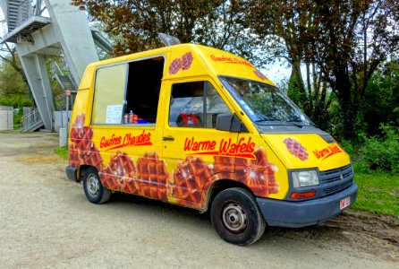 Waffles at the Atomium - Brussels, Belgium - DSC07690