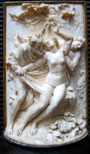 Susanna and the Elders, ivory sculpture by Francis van Bossuit, Getty Center