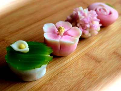 Wagashi closeup 14