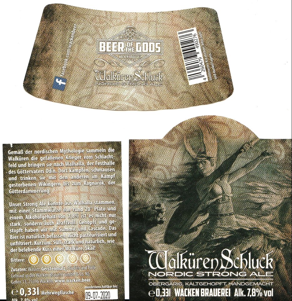 Wacken Brauerei - Walküren Schluck - Nordic Strong Ale