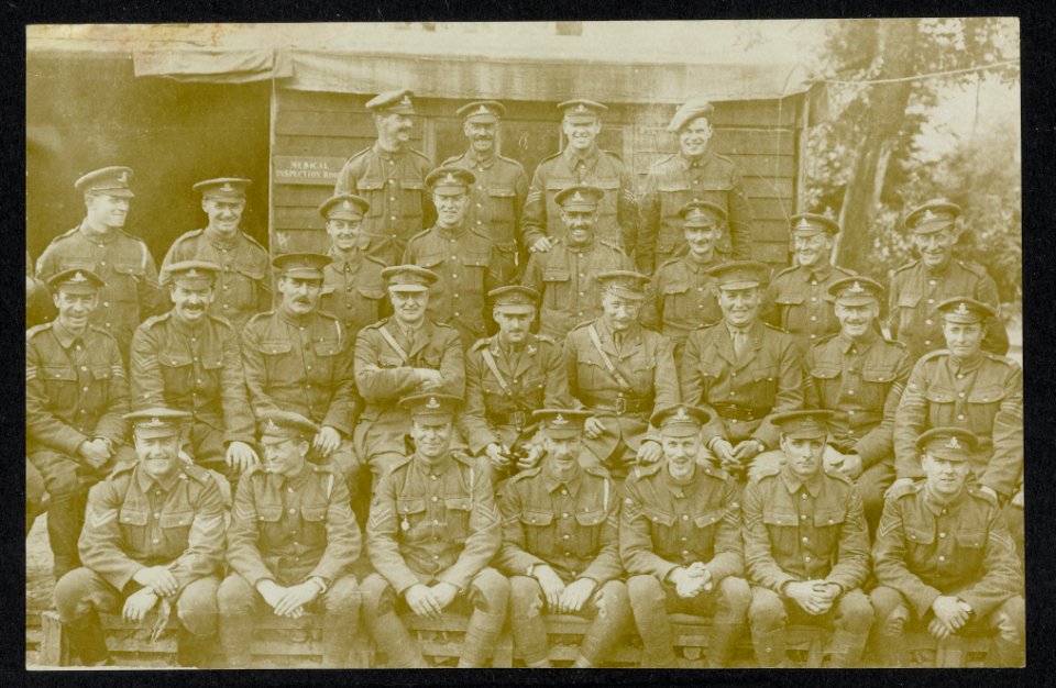 Staff of a Trench Mortar School in France, Bestanddeelnr 158-1048