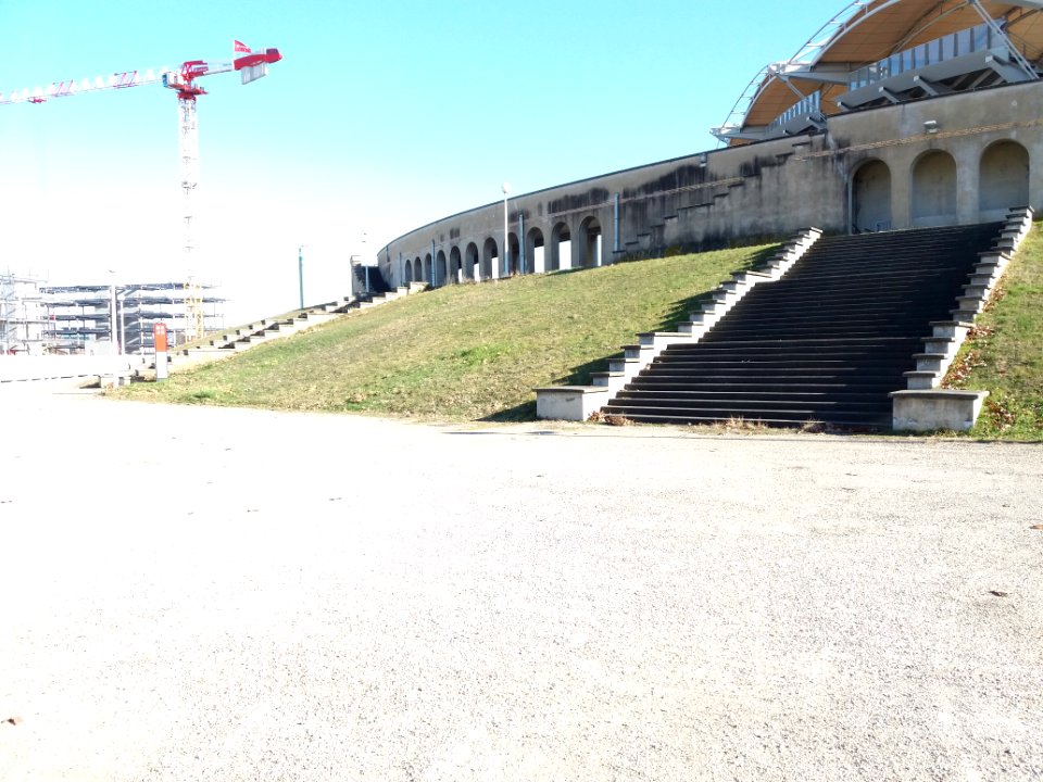 Stade de Gerland - Escaliers nord