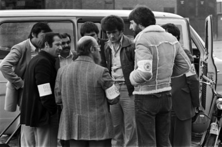 Staking bij Amerikaans chemisch bedrijf Ferro in Rotterdam, Bestanddeelnr 929-7212