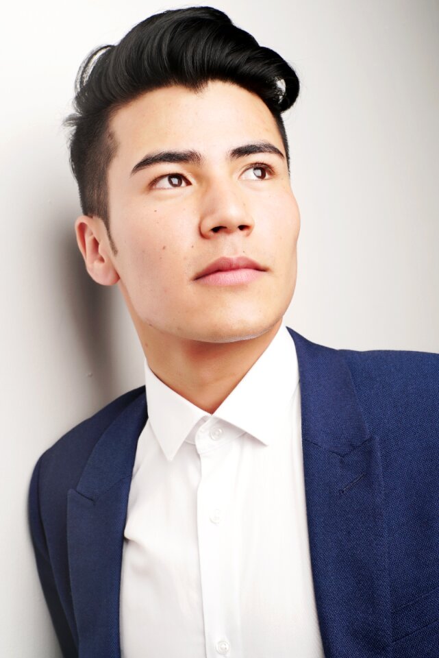 Handsome portrait adult