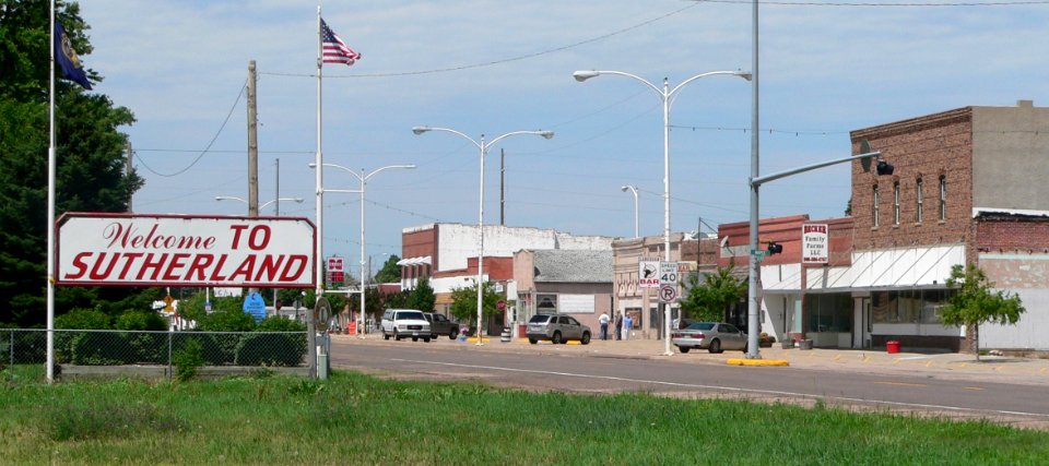 Sutherland, Nebraska downtown 4