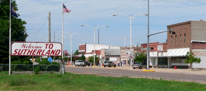 Sutherland, Nebraska downtown 4