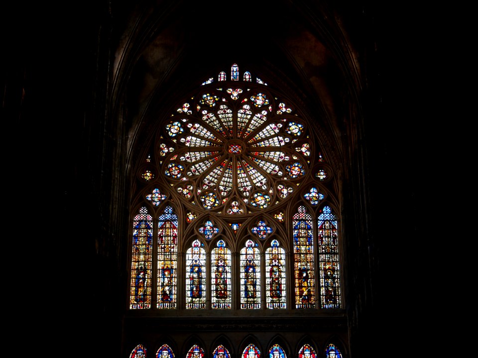 Stained glass windows of the Cathédrale Saint-Étienne de Metz, pic-001