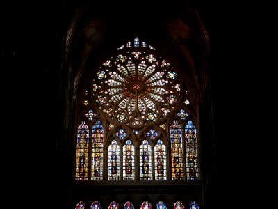Stained glass windows of the Cathédrale Saint-Étienne de Metz, pic-001