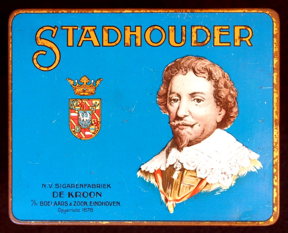 Stadhouder sigarenblikje