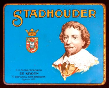 Stadhouder sigarenblikje