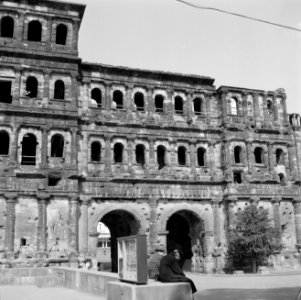 Stadskant van de Porta Nigra, Bestanddeelnr 254-4482