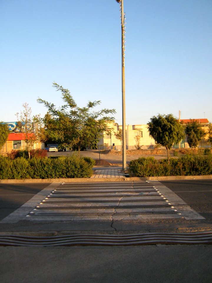 Sunset - Janbazan blv - lines - Nishapur 6