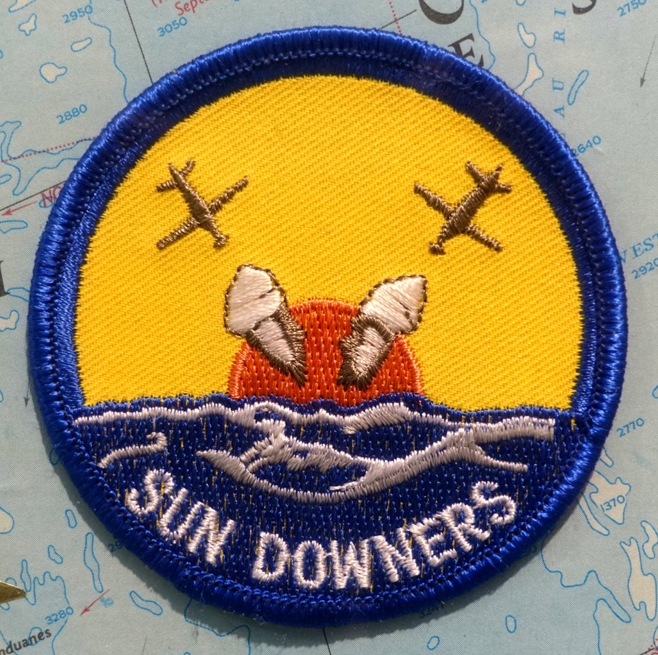 Sundowners (VF-111) patch - Oregon Air and Space Museum - Eugene, Oregon - DSC09801