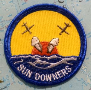 Sundowners (VF-111) patch - Oregon Air and Space Museum - Eugene, Oregon - DSC09801