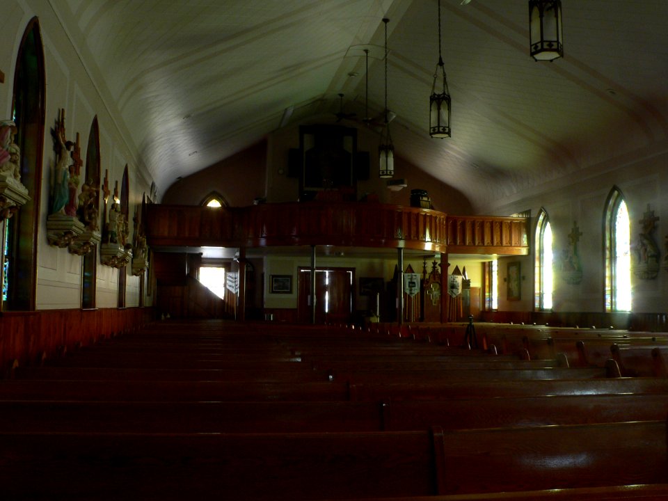 St. Wenceslaus church (Tabor, South Dakota) interior 2