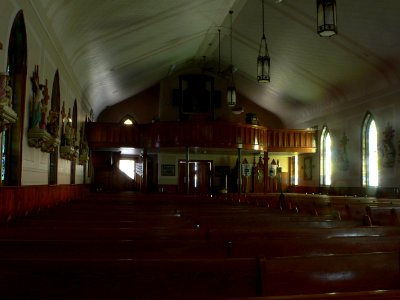 St. Wenceslaus church (Tabor, South Dakota) interior 2