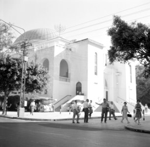 Synagoge (Great Synagoge, Allenby Road), Bestanddeelnr 255-1806