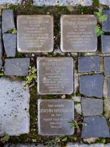 Stolpersteine Arnstadt Fleischgasse 1A (2)