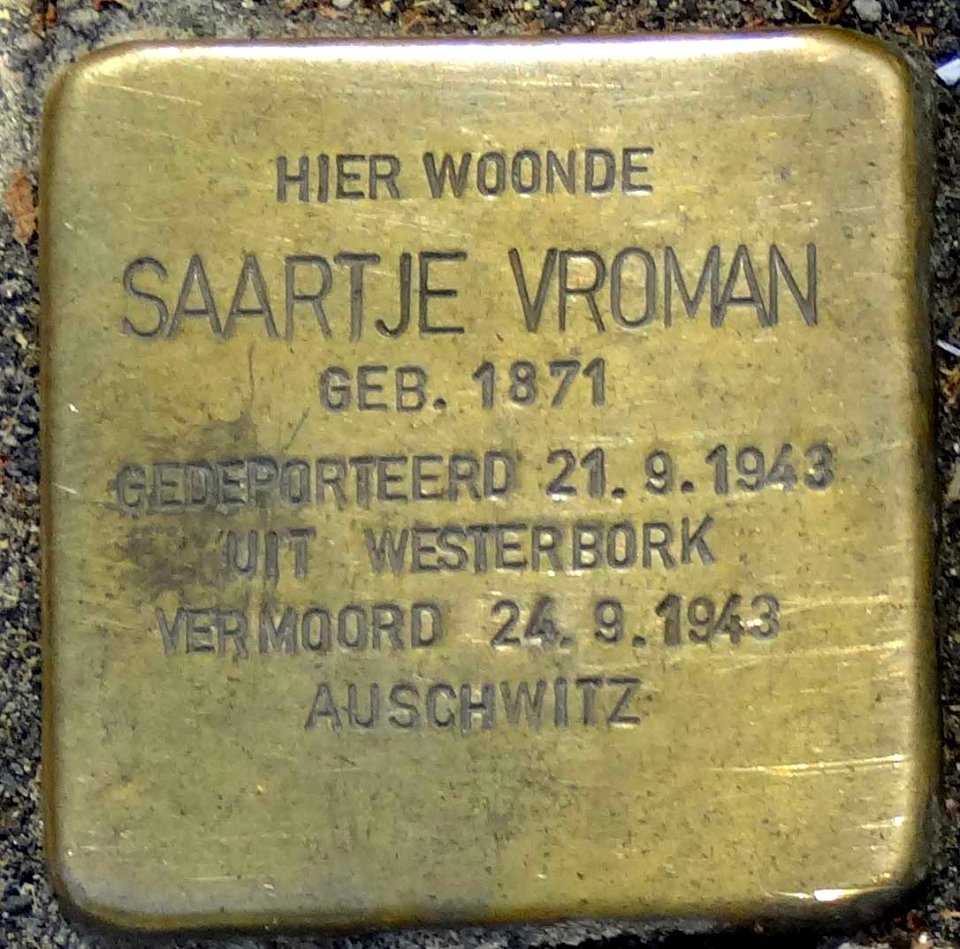 Stolpersteine Gouda Oosthaven31 7 (detail 1)