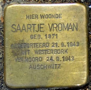 Stolpersteine Gouda Oosthaven31 7 (detail 1)