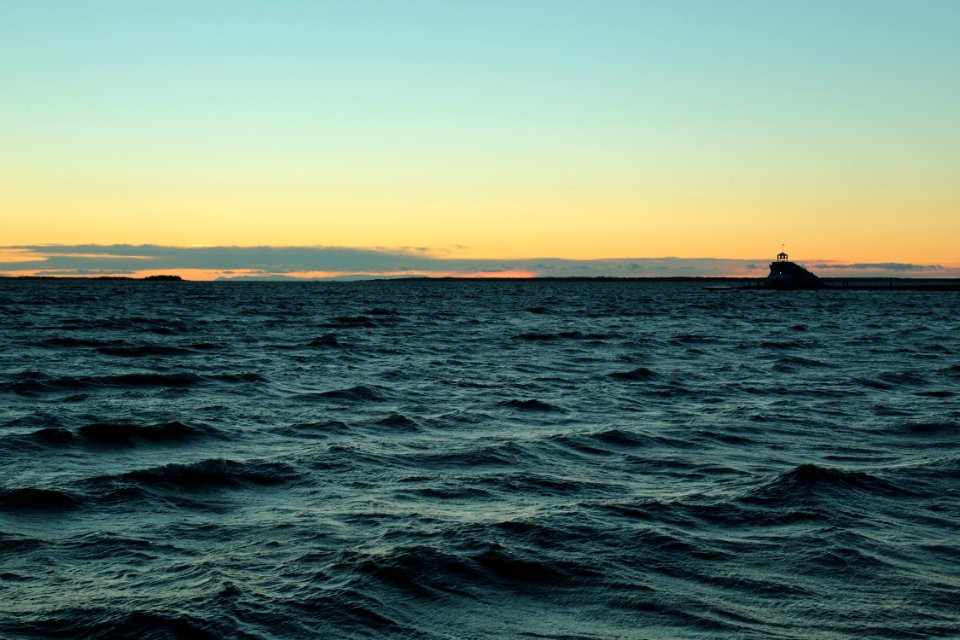 Sunset Nallikari Oulu 20180811
