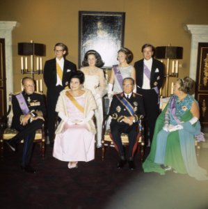 Statiefoto bezoek President Tito President Tito en echtgenote Jovanka Broz, ko, Bestanddeelnr 254-8723