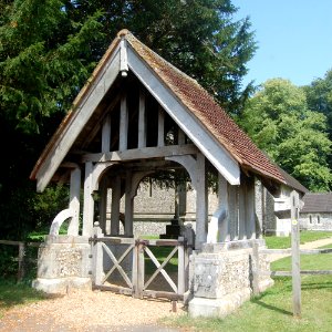 St Mary's Church, Church Street, Bentworth (NHLE Code 1094149) (July 2019) (Lychgate)