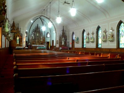 St. Wenceslaus church (Tabor, South Dakota) interior 4