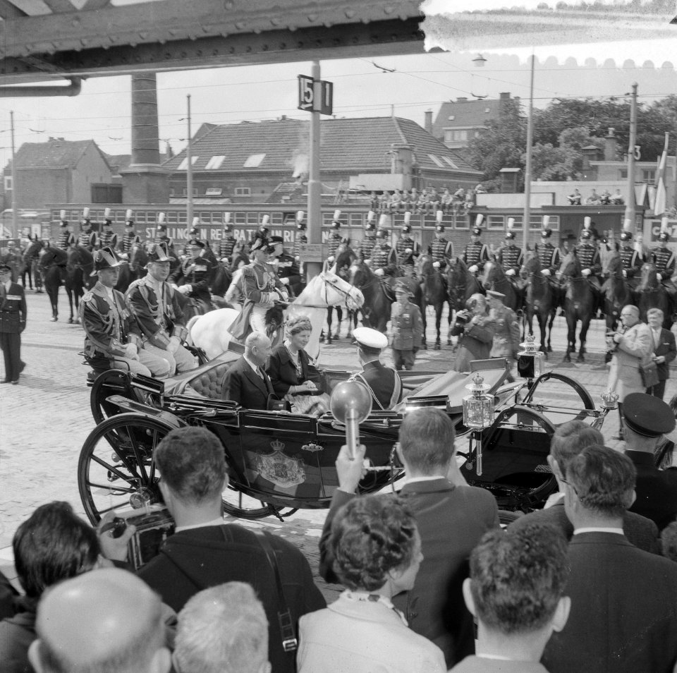 Staatsbezoek van Oostenrijkse Bondspresident Dr A Scharf Den Haag, Bestanddeelnr 912-4796