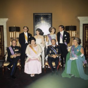 Statiefoto bezoek President Tito President Tito en echtgenote Jovanka Broz, ko, Bestanddeelnr 254-8721