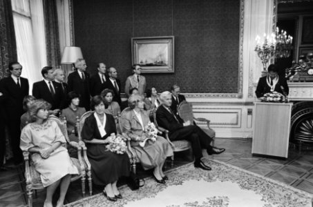 Staatsbezoek van president Von Weizsacker van West Duitsland bezoek aan ambtsw, Bestanddeelnr 933-3410