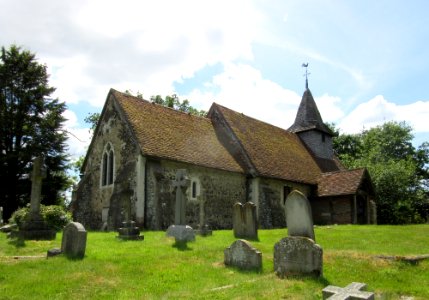 St Nicholas' Church, Church Hill, Pyrford (June 2015) (1)