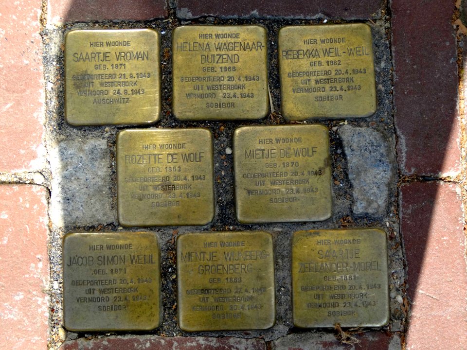 Stolpersteine Gouda Oosthaven31 7