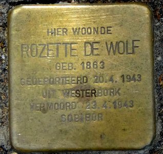 Stolpersteine Gouda Oosthaven31 7 (detail 4)